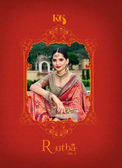 KRISHNA GOKUL RUTBA VOL 5 BEAUTIFUL WEDDING SAREE COLLECTION